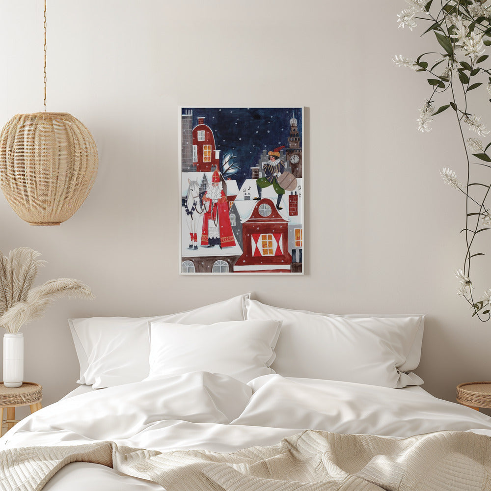 Wall art Saint Nicholas Canvas Print