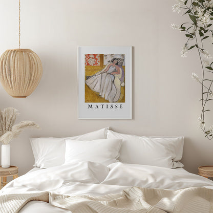 Wall art Jeune Femme à La Pelisse Blanche