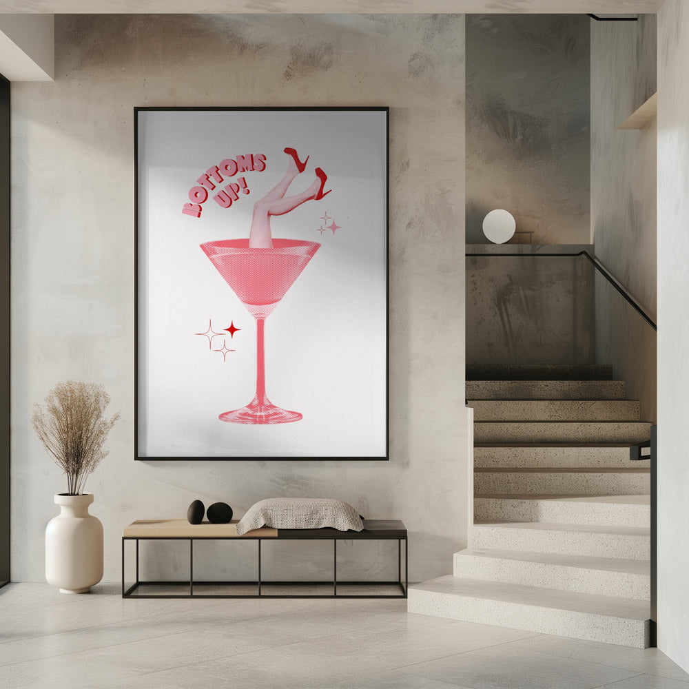 Wall art Martini Mischief