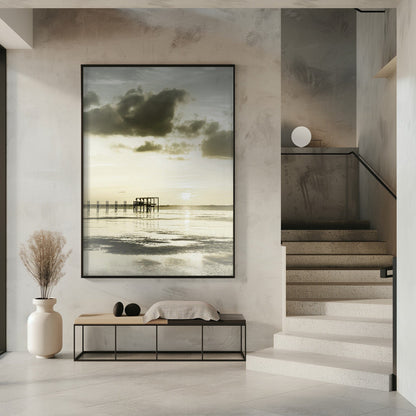 Wall art Vintage Bokeelia Sunset