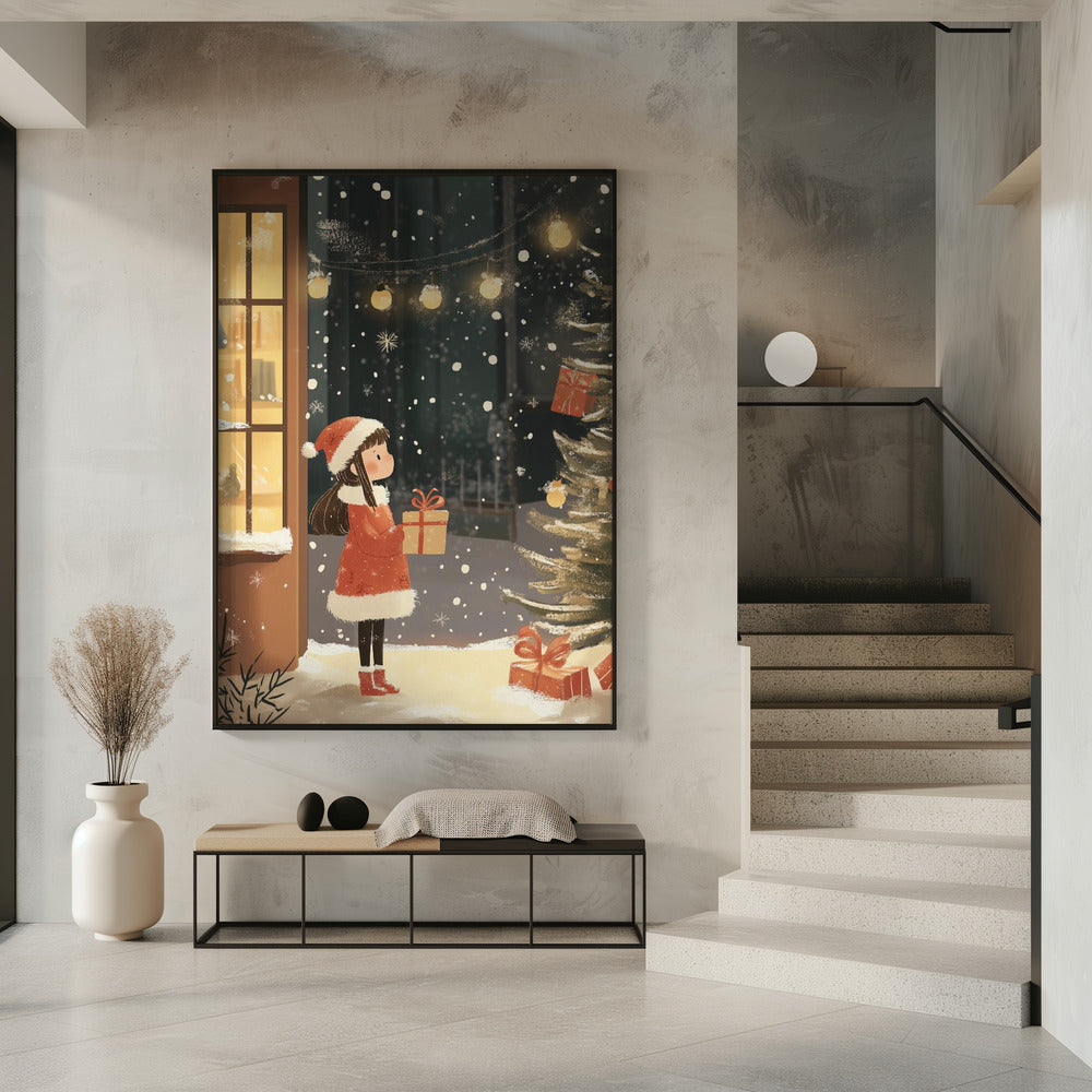 Wall art Christmas Spirit Canvas Print