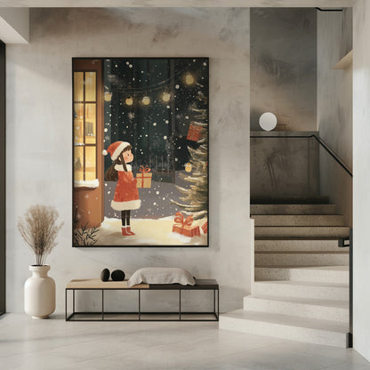 Wall art Christmas Spirit Canvas Print