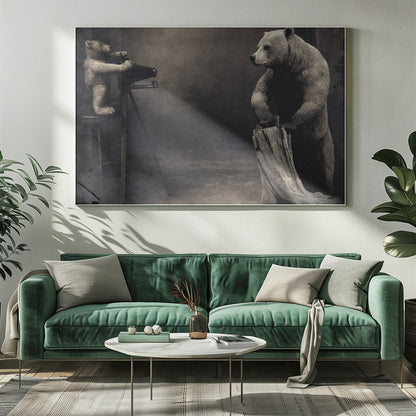 Wall art hold that