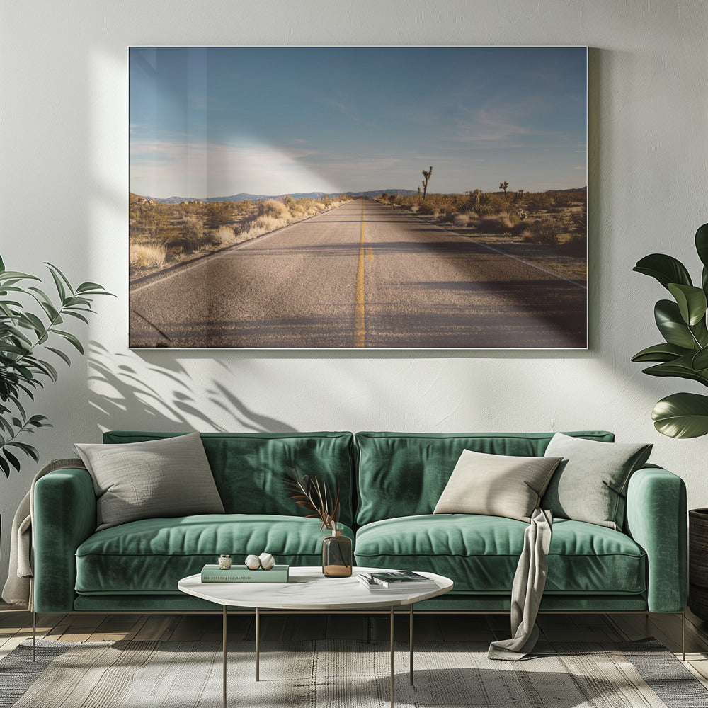Wall Art Joshua Tree Road