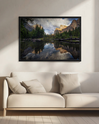 Wall art Time. Landscape