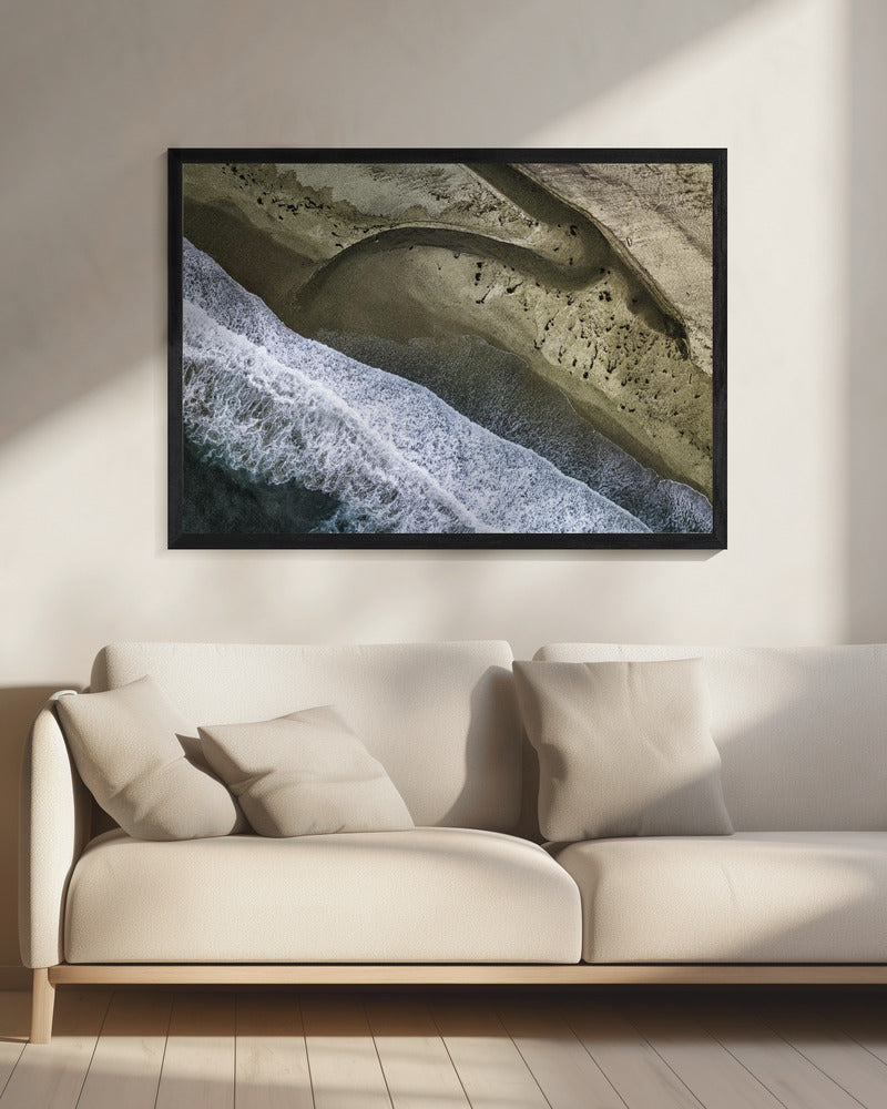 Wall art Big Sur Aerial