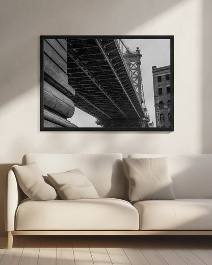 Wall art Manhattan Bridge - Brooklyn New York