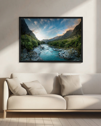Wall art copland river