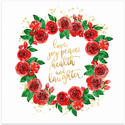 16″X20″ Canvas Custom Christmas Canvas Print