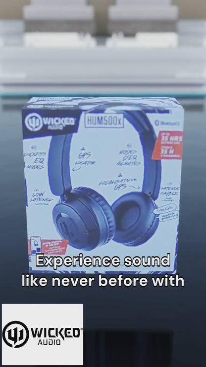 Casque Bluetooth Hum 500x noir