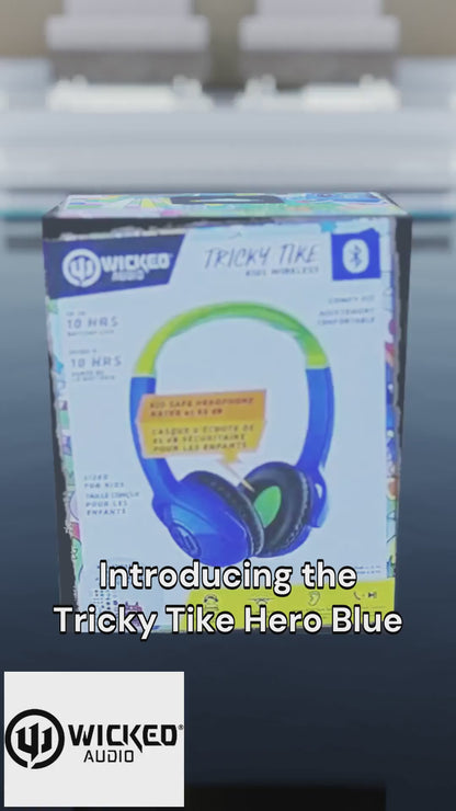 Tricky Tike Enfant Héros Sûr Bleu