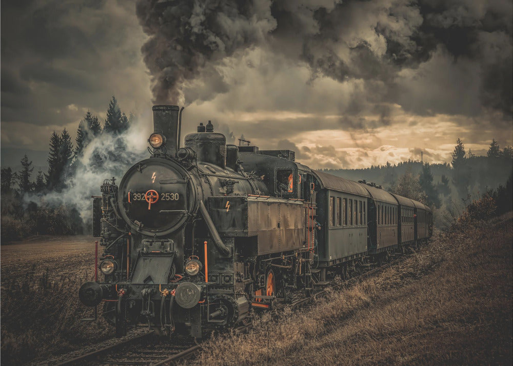 Wall Art Gold digger train