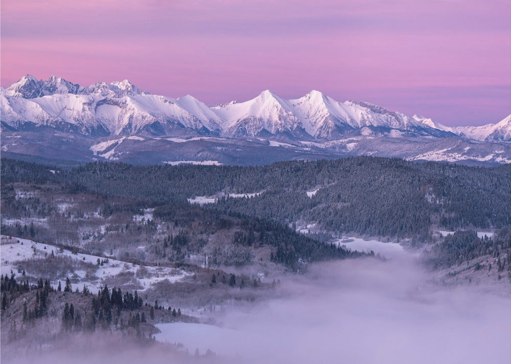Wall art Dawn - Tatra Mountains
