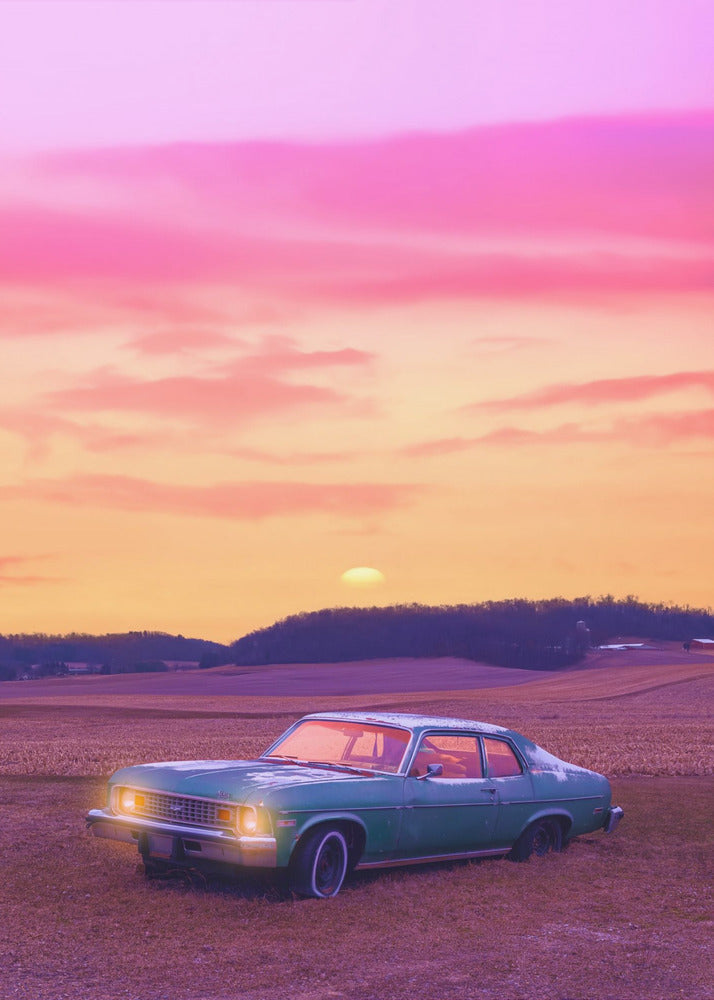 Wall art Serene View. Car Lover