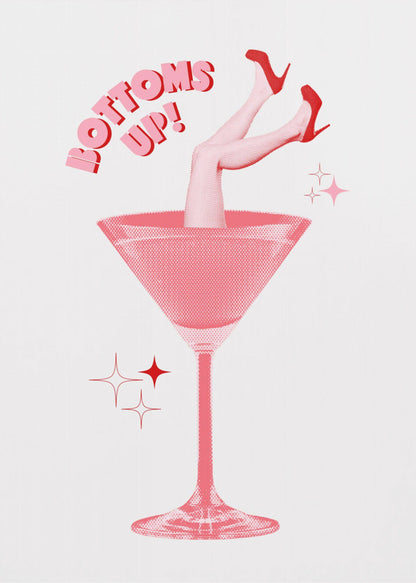 Wall art Martini Mischief