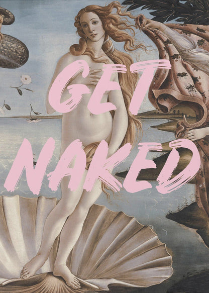 Wall art Venus get naked