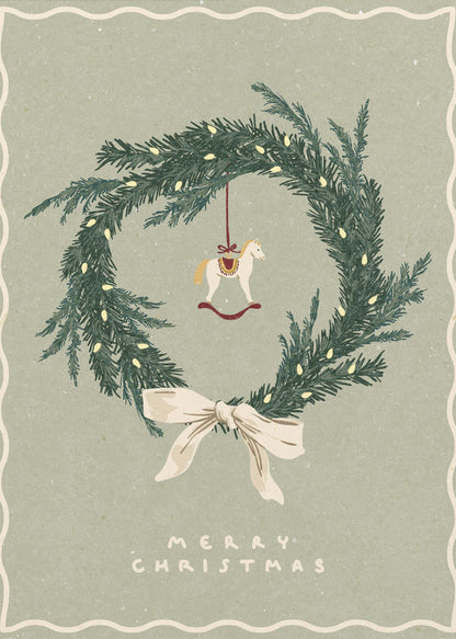 16″X20″ Canvas Custom Christmas Canvas Print