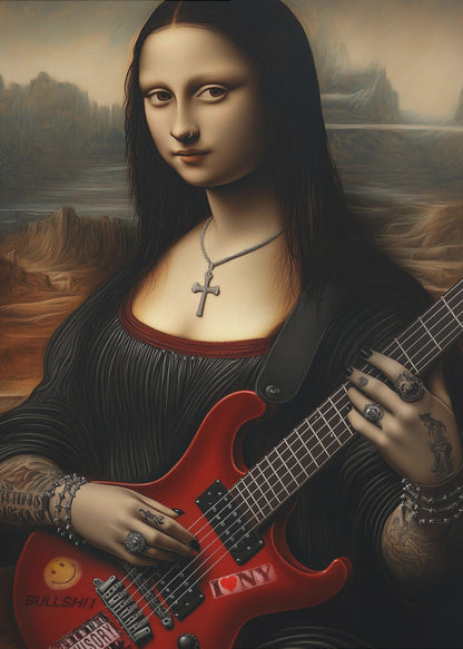 Wall art Lisa Revamped Canvas Print