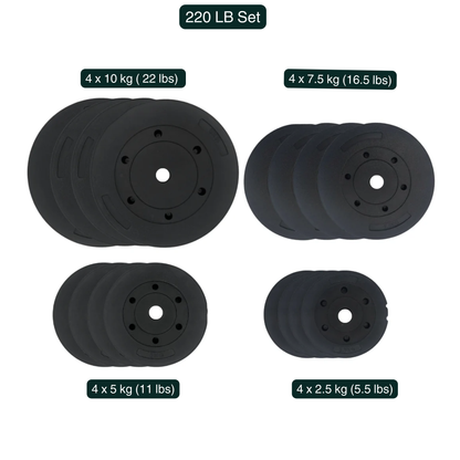 Lots de plaques de poids HAJEX