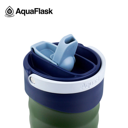 Gobelet Aqua Flask – Tasse de Voyage Isotherme en Acier Inoxydable 887ml (30 oz)