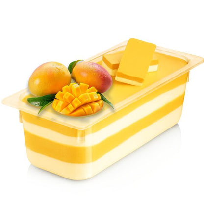 Crème de garniture à tartiner à la mangue - Cremino Mango - Seau de 5 KG - Rubicone Canada - Livraison gratuite au Canada pour les commandes de plus de 199 CAD