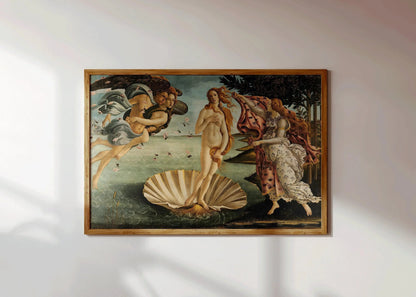 Sandro Botticelli - The Birth of Venus | Famous Renaissance Art (available handframed or unframed)