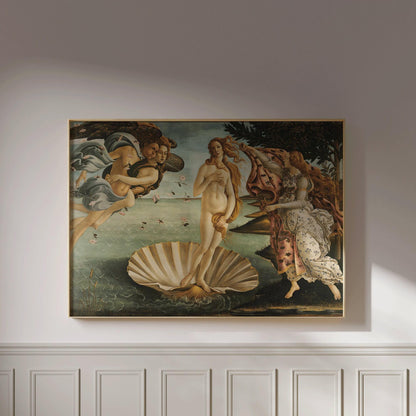 Sandro Botticelli - The Birth of Venus | Famous Renaissance Art (available handframed or unframed)