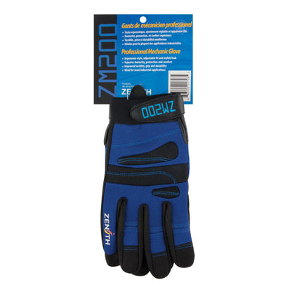 ZM200 Mechanic's Gloves, Synthetic Palm, Size X-Large