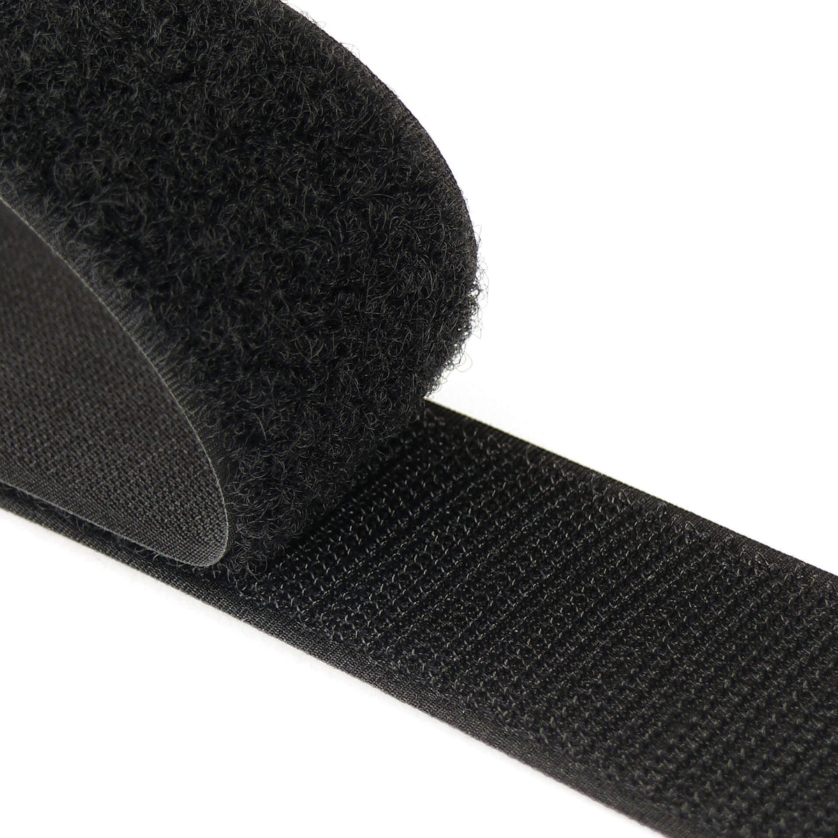 Sew-On - Velcro Fasteners Loop Black 25mm (1")