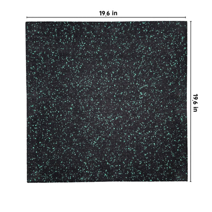 HAJEX Tapis de Sol Durs pour Salle de Sport - Lot de 6