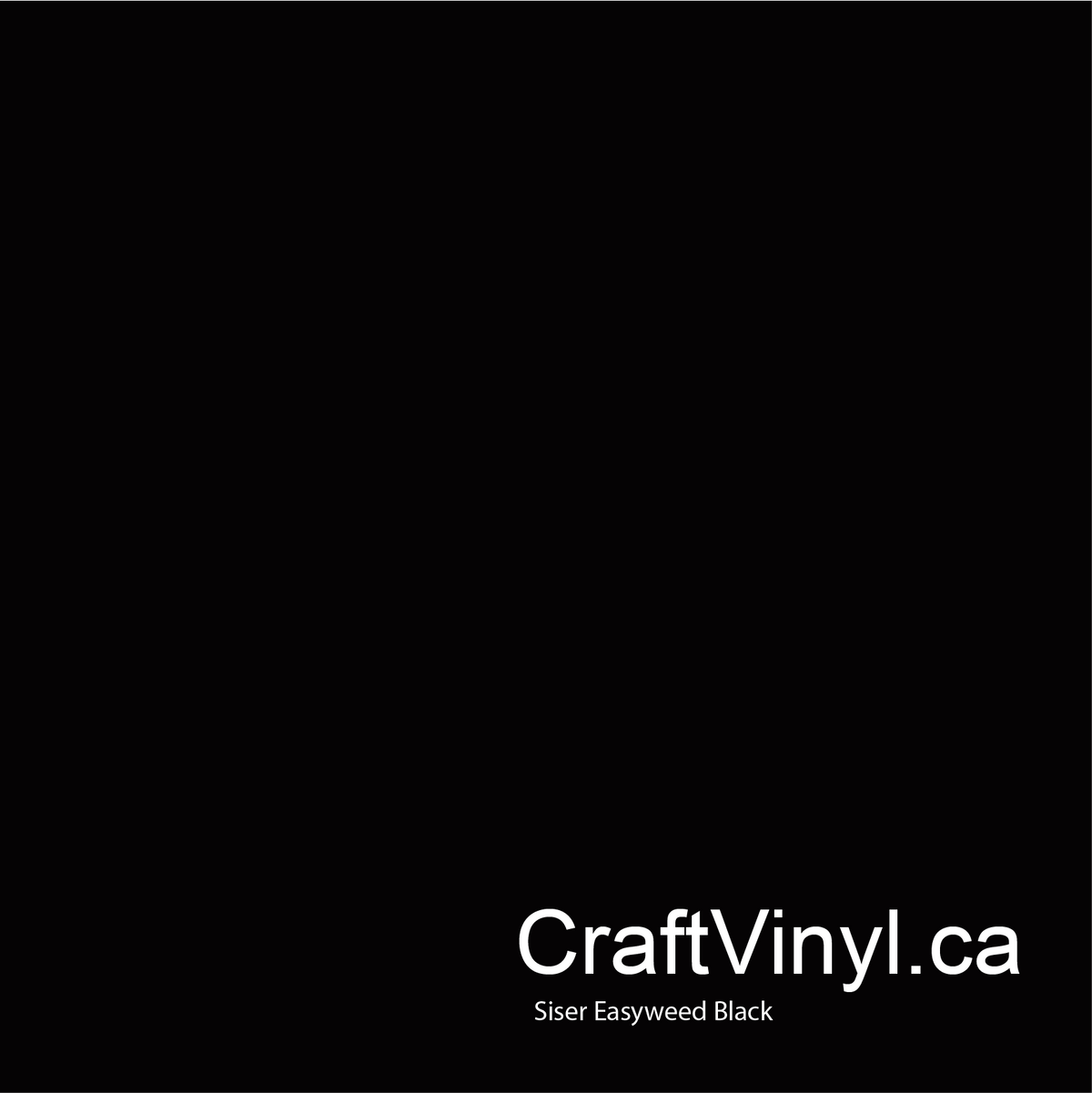 Siser Matte Black Easyweed 12" x 5ft