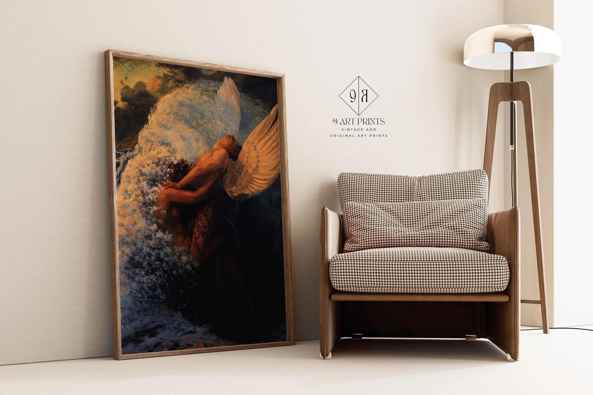 Carlos Schwabe 'Spleen Versus Ideal' Giclee Print: Symbolist Art