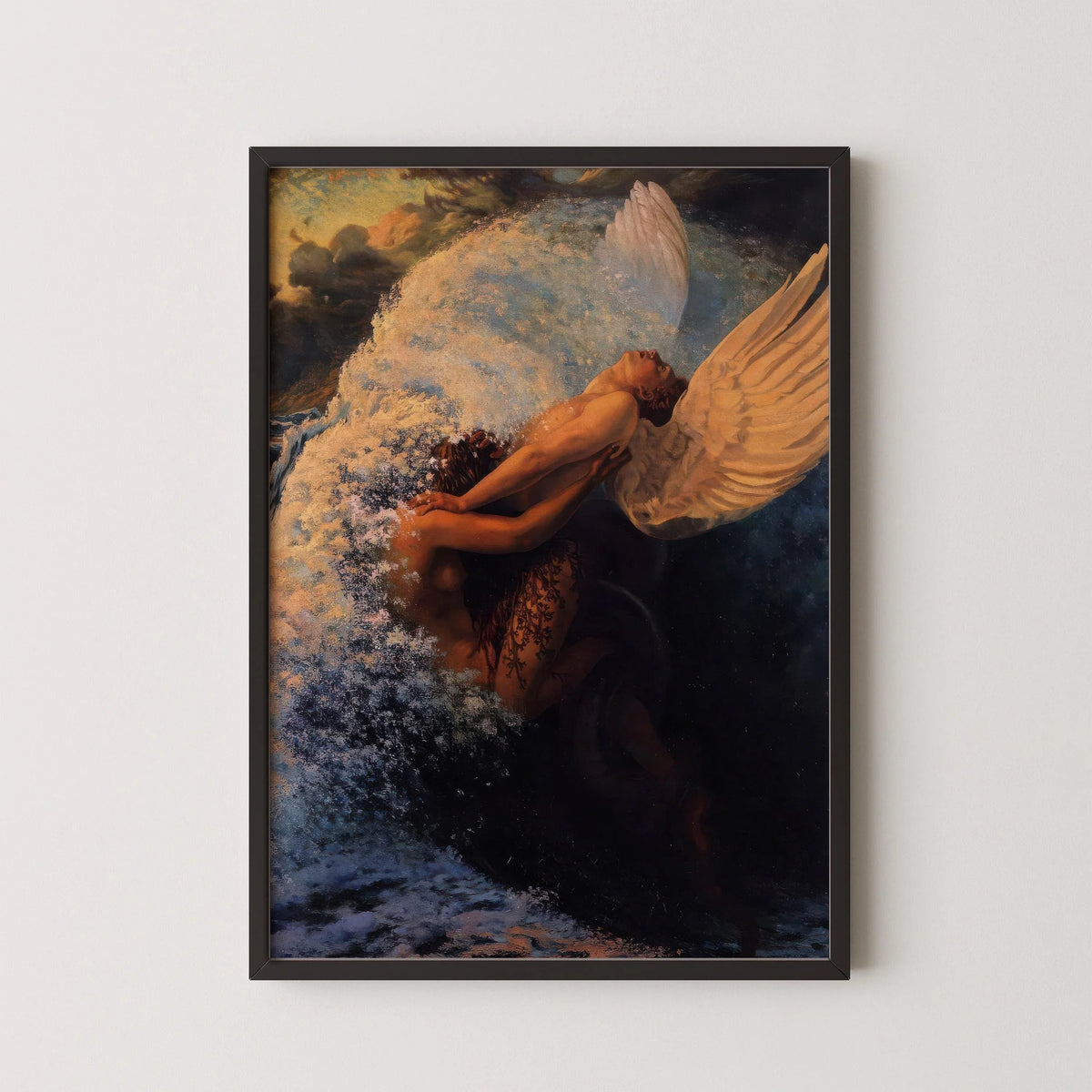 Carlos Schwabe 'Spleen Versus Ideal' Giclee Print: Symbolist Art