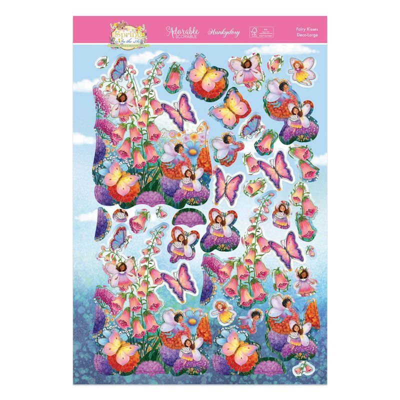 Set Deco-Large Le printemps est dans l'air - Baisers de fée