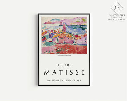 Henri Matisse Art Print Set: Olive Trees & Collioure, Museum Quality