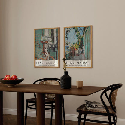 Lot d'impressions d'art Henri Matisse : La Chambre Verte & Saint-Tropez