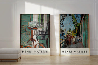 Lot d'impressions d'art Henri Matisse : La Chambre Verte & Saint-Tropez