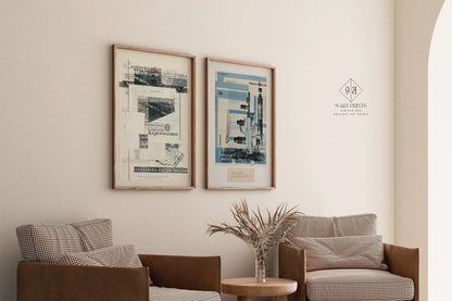 Affiches Kurt Schwitters : Impressions d'art du Bauhaus dadaïste