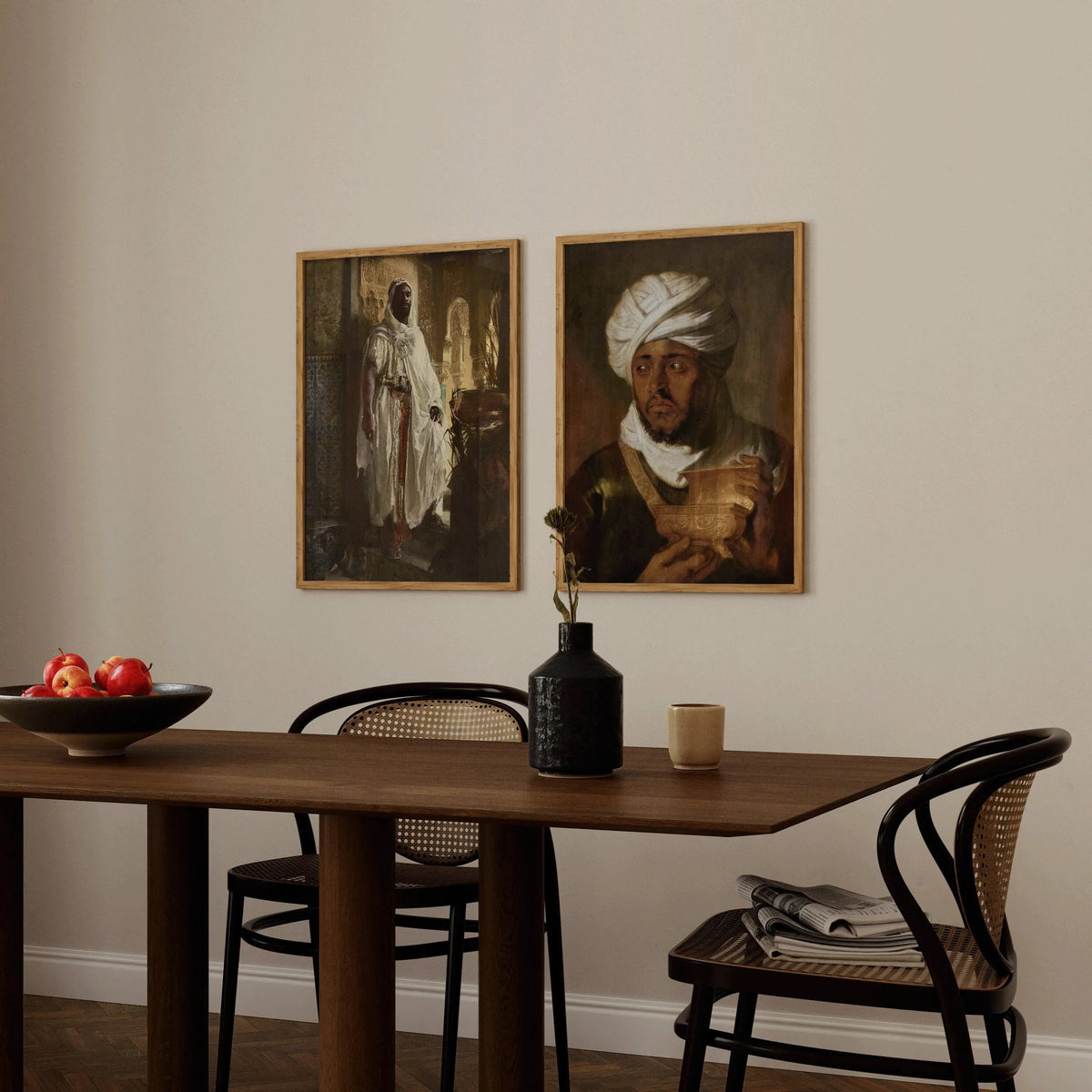 Orientalist Art Prints: Moorish Chief & King - Edouard Charlemont, Rubens