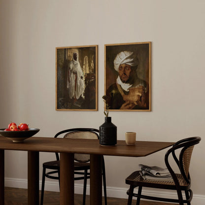 Orientalist Art Prints: Moorish Chief & King - Edouard Charlemont, Rubens