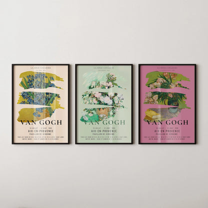 Set de reproductions d'art de l'exposition Van Gogh : Giclée qualité musée