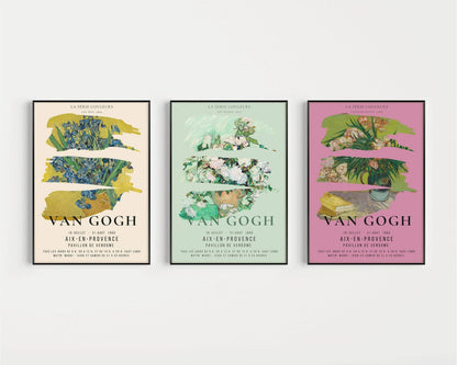 Set de reproductions d'art de l'exposition Van Gogh : Giclée qualité musée
