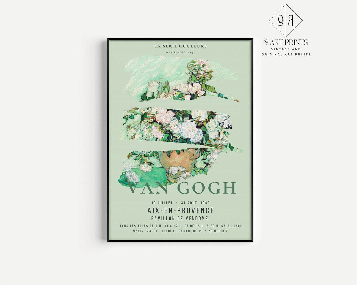 Set de reproductions d'art de l'exposition Van Gogh : Giclée qualité musée