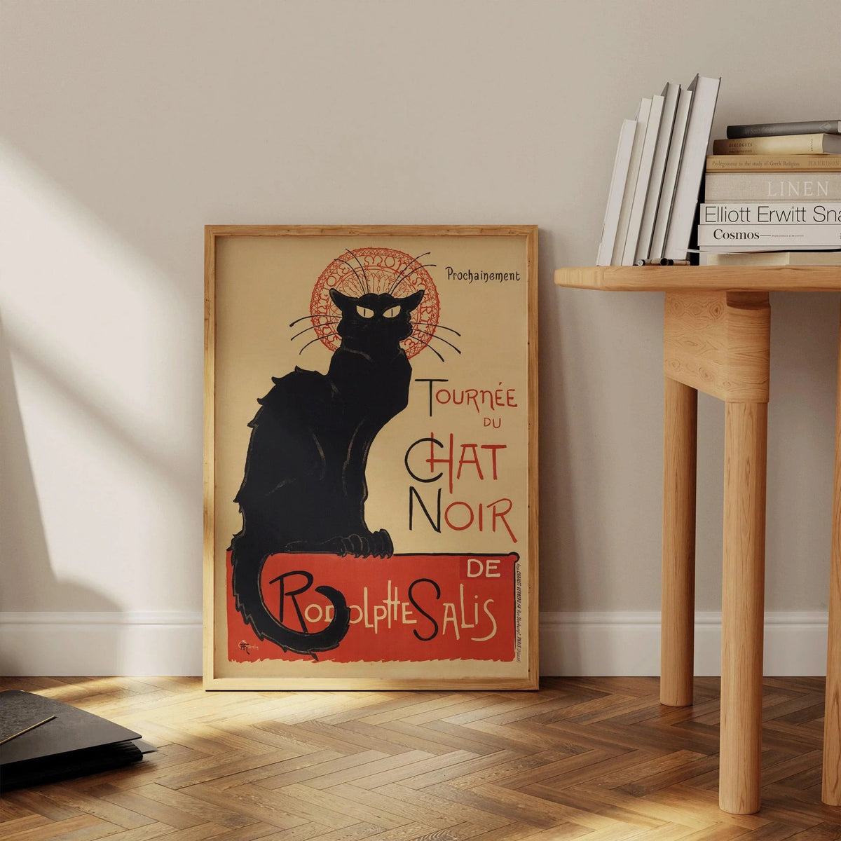 Steinlen Chat Noir - Black Cat Poster (available handframed or unframed)