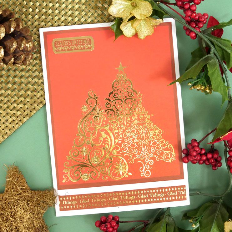 Sapins de Noël adhésifs pailletés