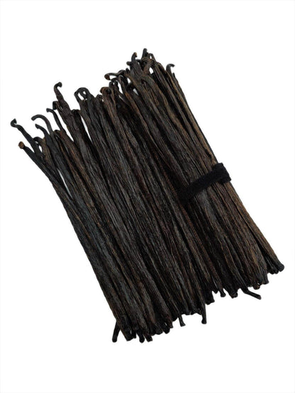 Tahitian Extract Vanilla Beans Grade-B <br>For Extract Making<BR>By Pound