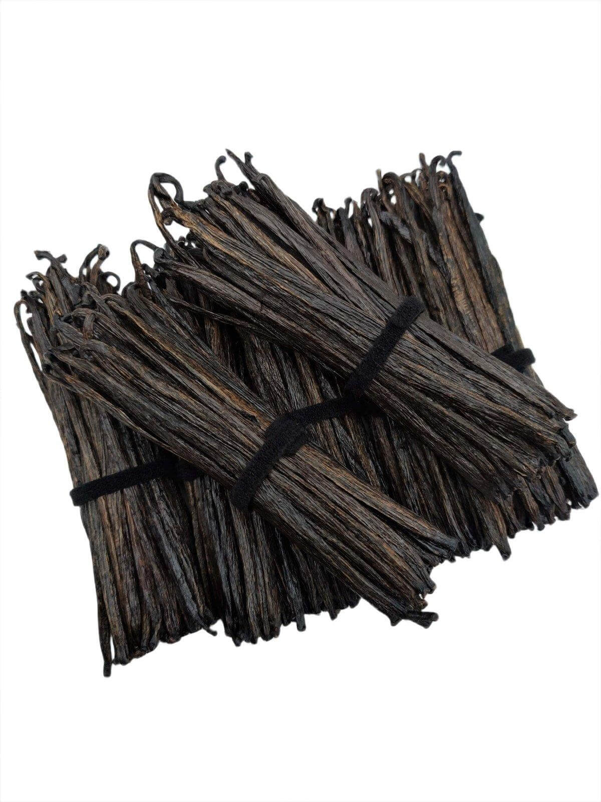 Tahitian Extract Vanilla Beans Grade-B <br>For Extract Making<BR>By Pound