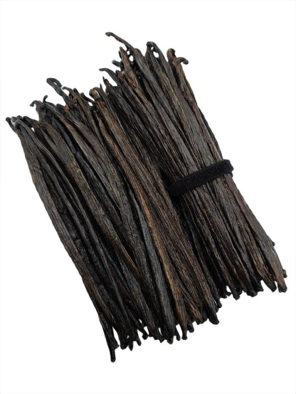Tahitian Extract Vanilla Beans Grade-B <br>For Extract Making<BR>By Ounce