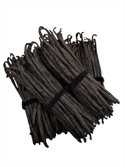 Tahitian Vanilla Beans Gourmet Grade-A <br>For Extract And Baking<BR>By Ounce