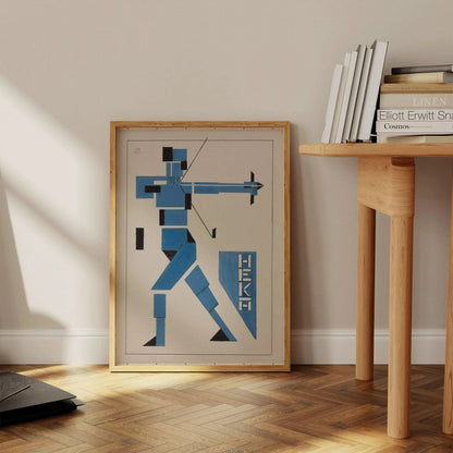 Theo van Doesburg Bauhaus Print: Mid-Century Modern Giclee Art